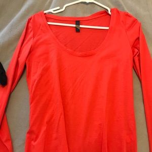 Womens long sleeve tee shirt